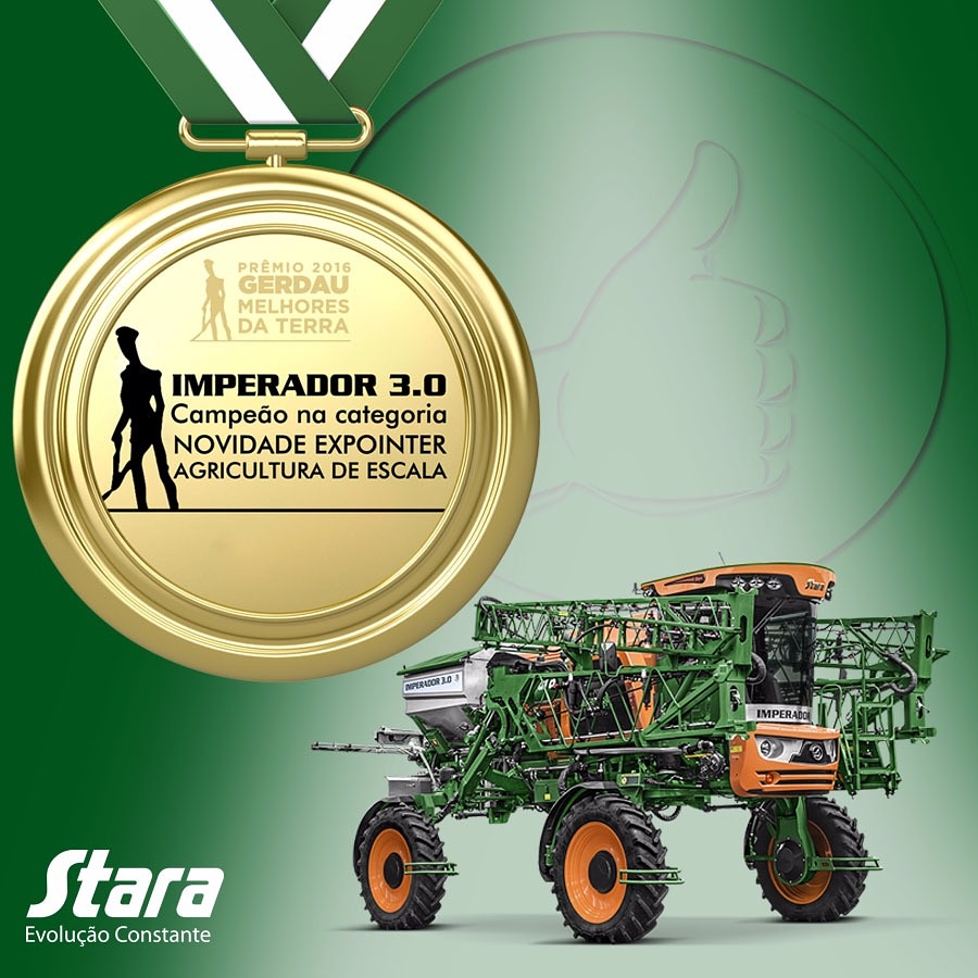 É ouro! Imperador 3.0 vence o Prêmio Gerdau Melhores da Terra 2016